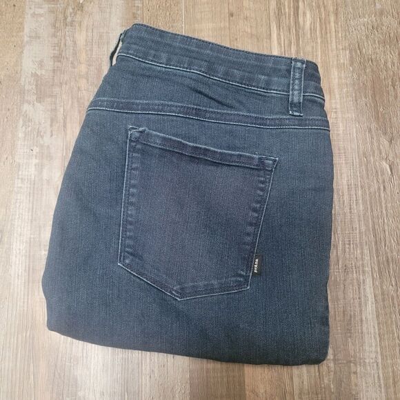 PrAna Medium Blue Wash Denim Blue Skinny Jeans Women's Size 14/35 - Picture 1 of 9